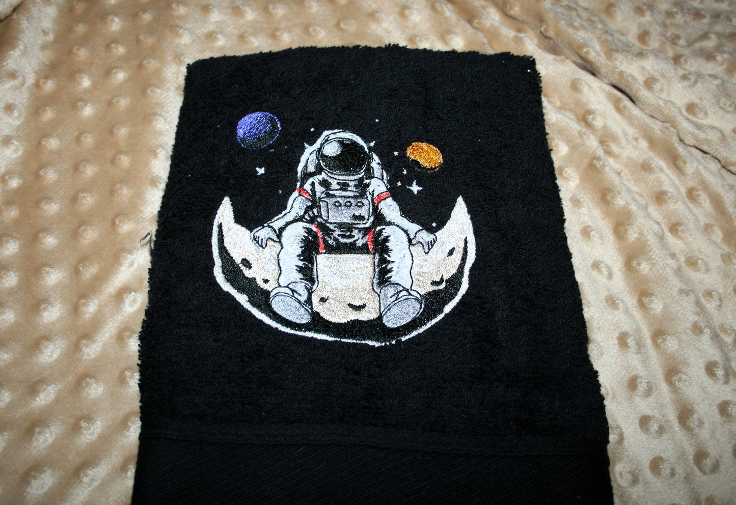 Serviette de bain astronaute