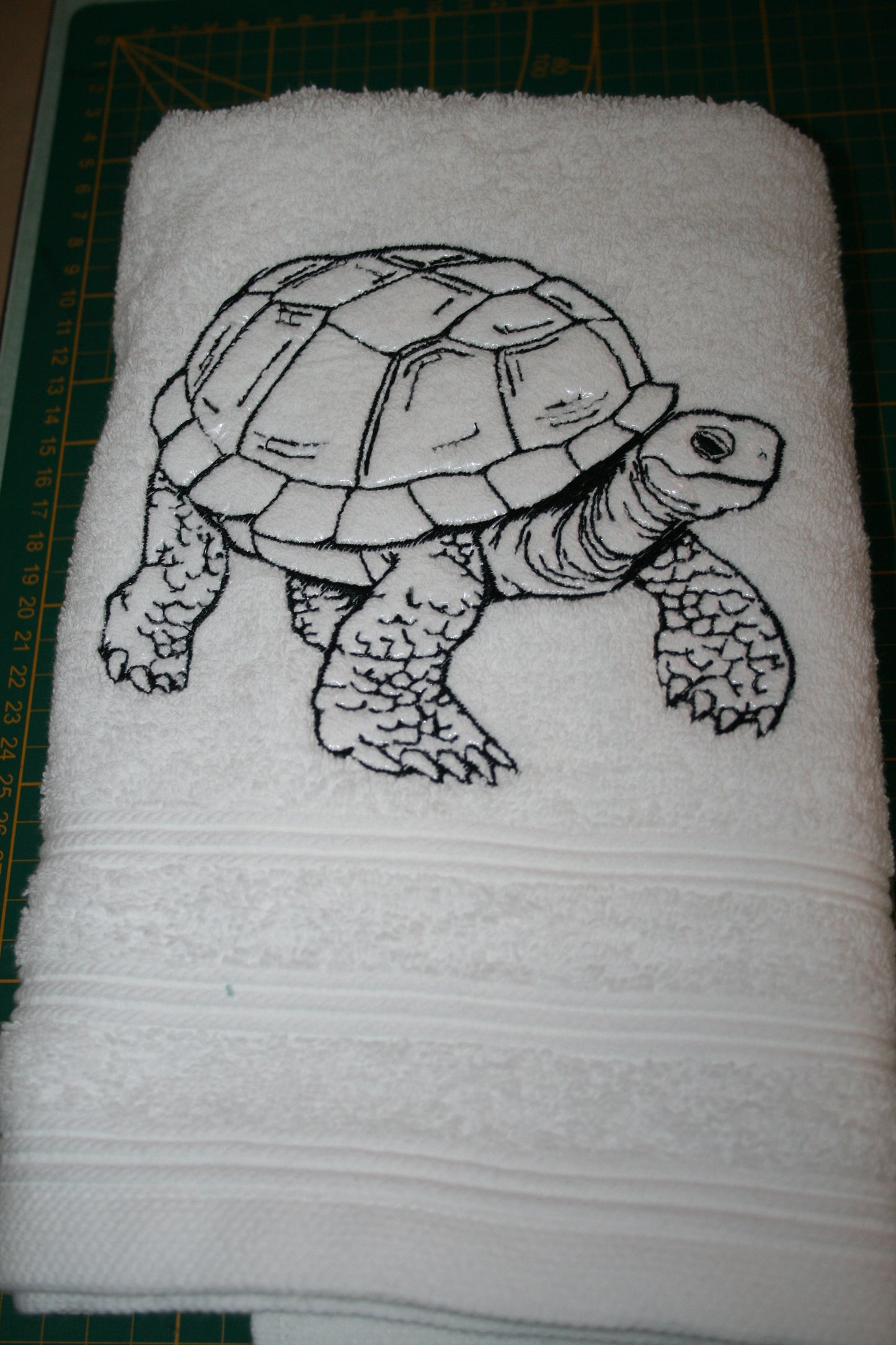 Serviette de bain tortue