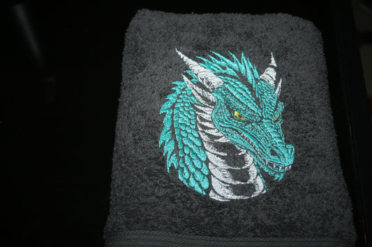 Serviette de bain dragon légendaire