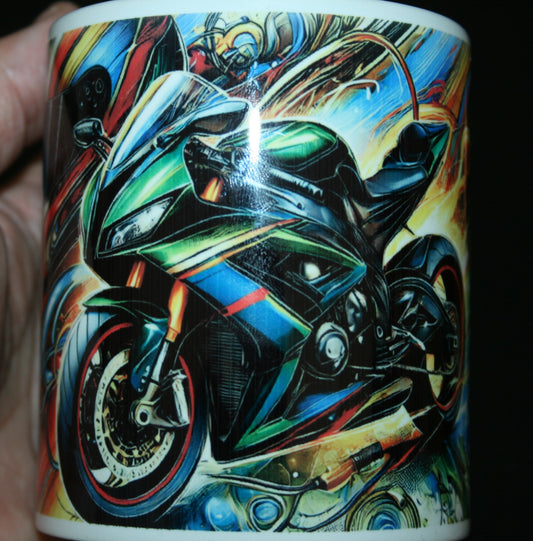 Tasse moto sportive