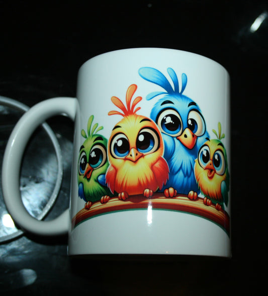 Tasse petits oiseaux