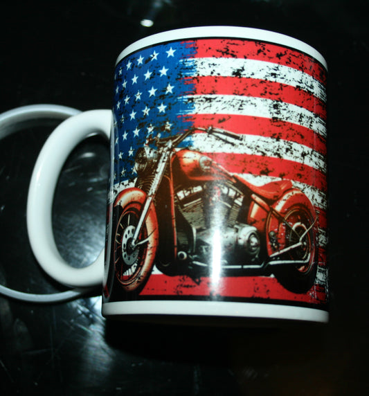 Tasse moto américaine