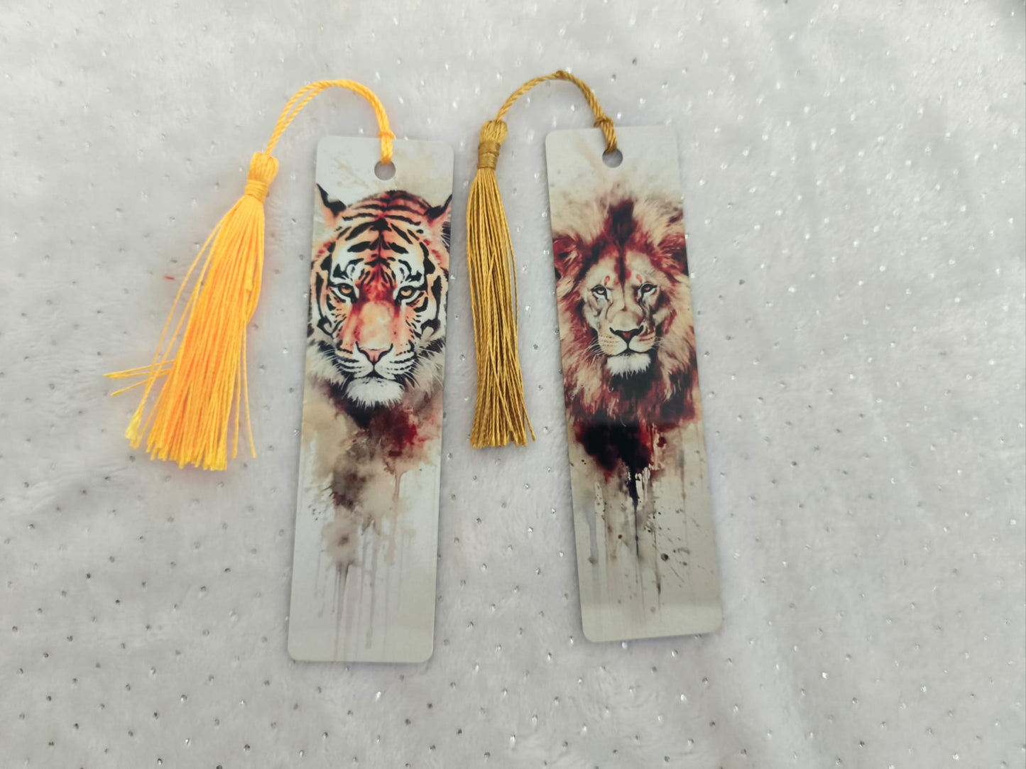 Marque-pages tigre / lion
