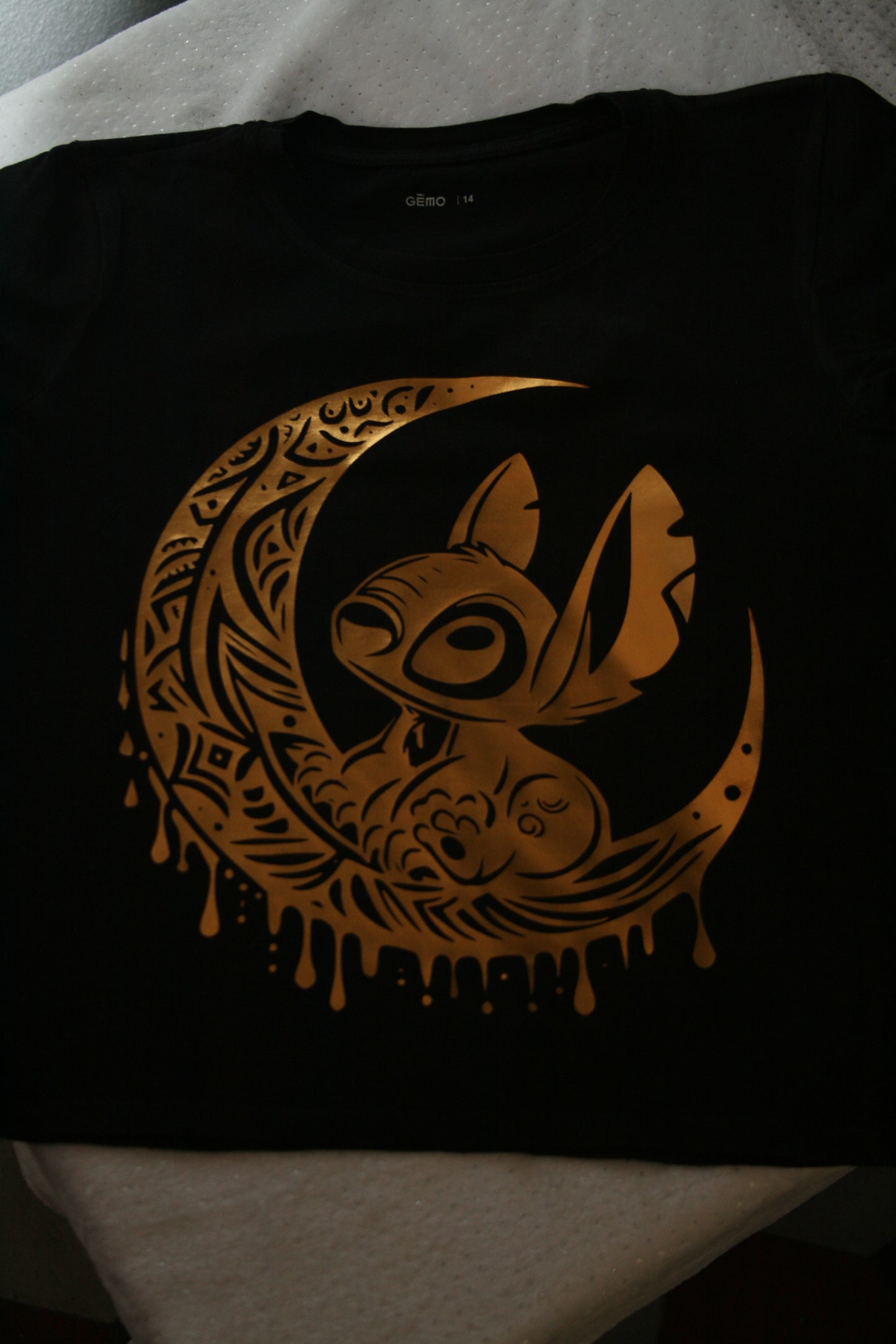 T-shirt stitch floquer