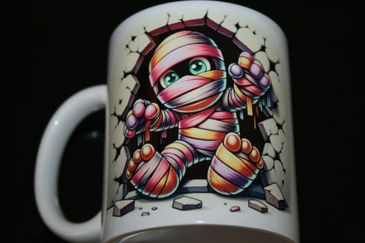 Tasse momie rose